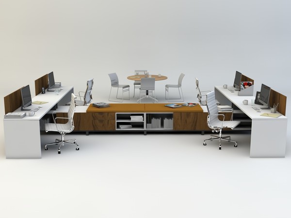 3d herman miller office - Herman Miller Office 1 by mrviz
